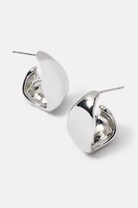 Hayley Hammered Hoops