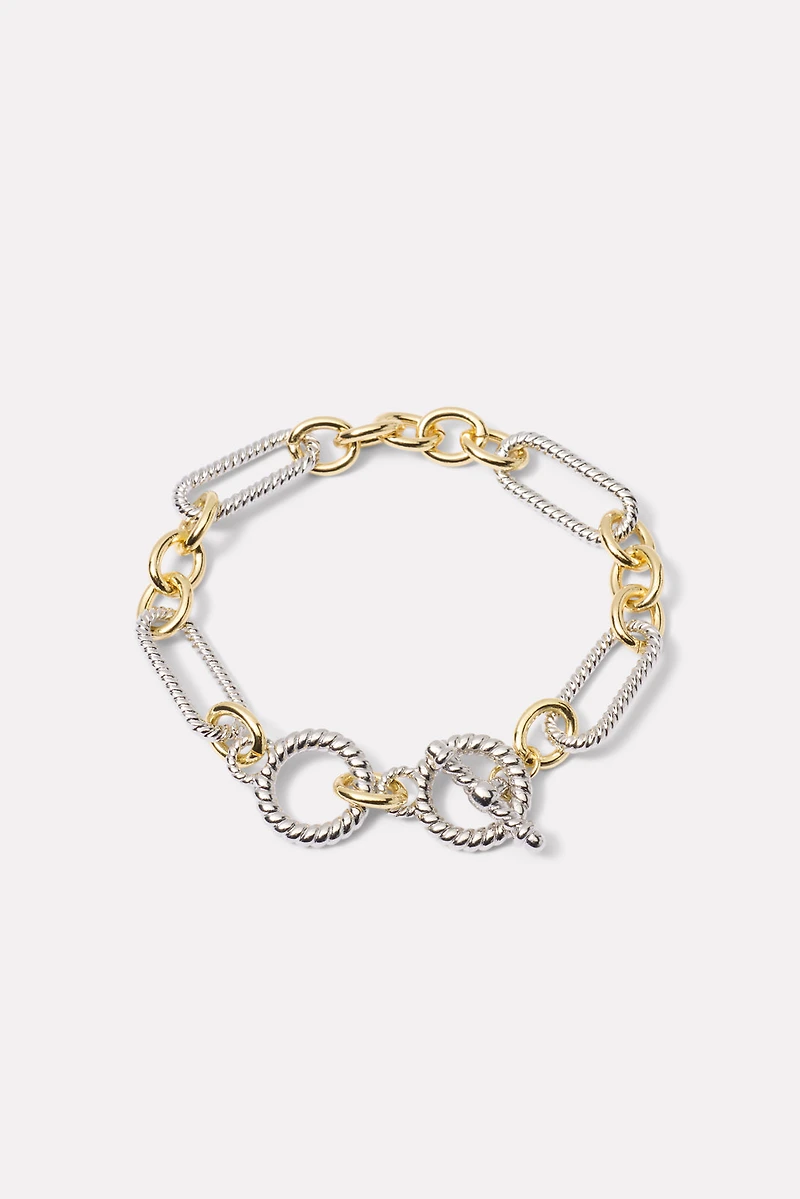 Tegan Toggle Link Bracelet
