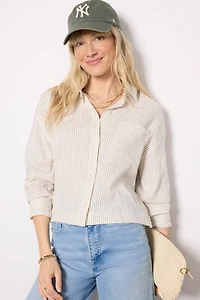 Del Mar Striped Shirt