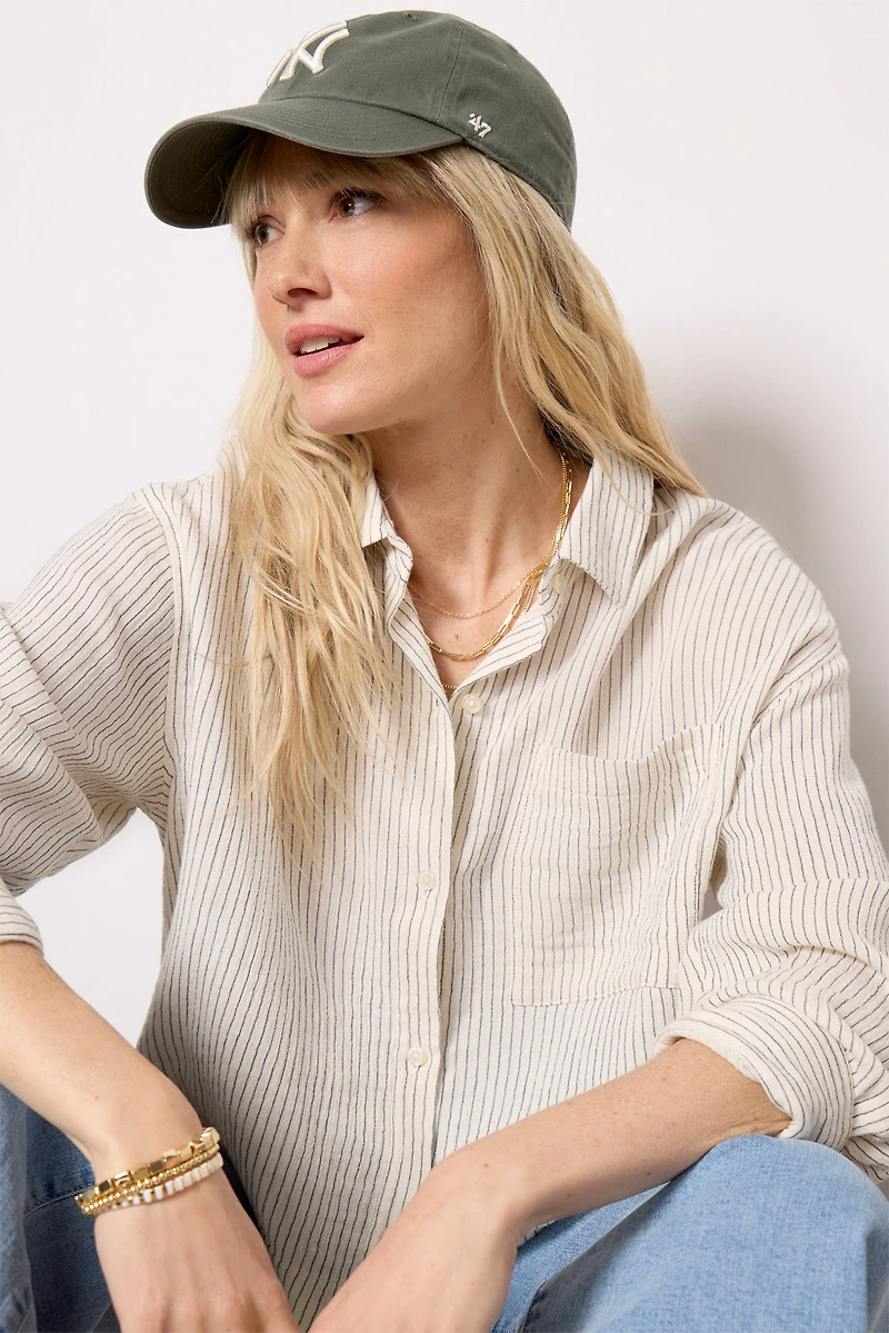 Del Mar Striped Shirt