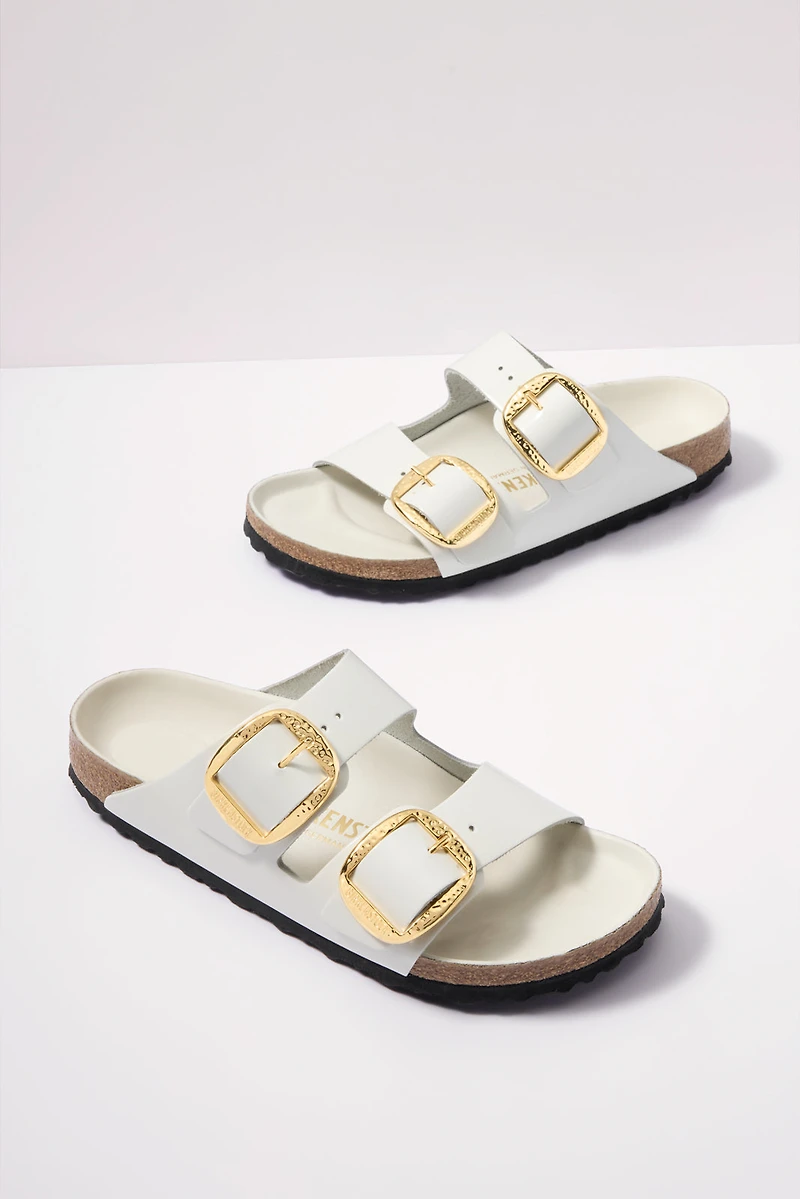 Arizona Big Buckle High Shine Gold Hammered