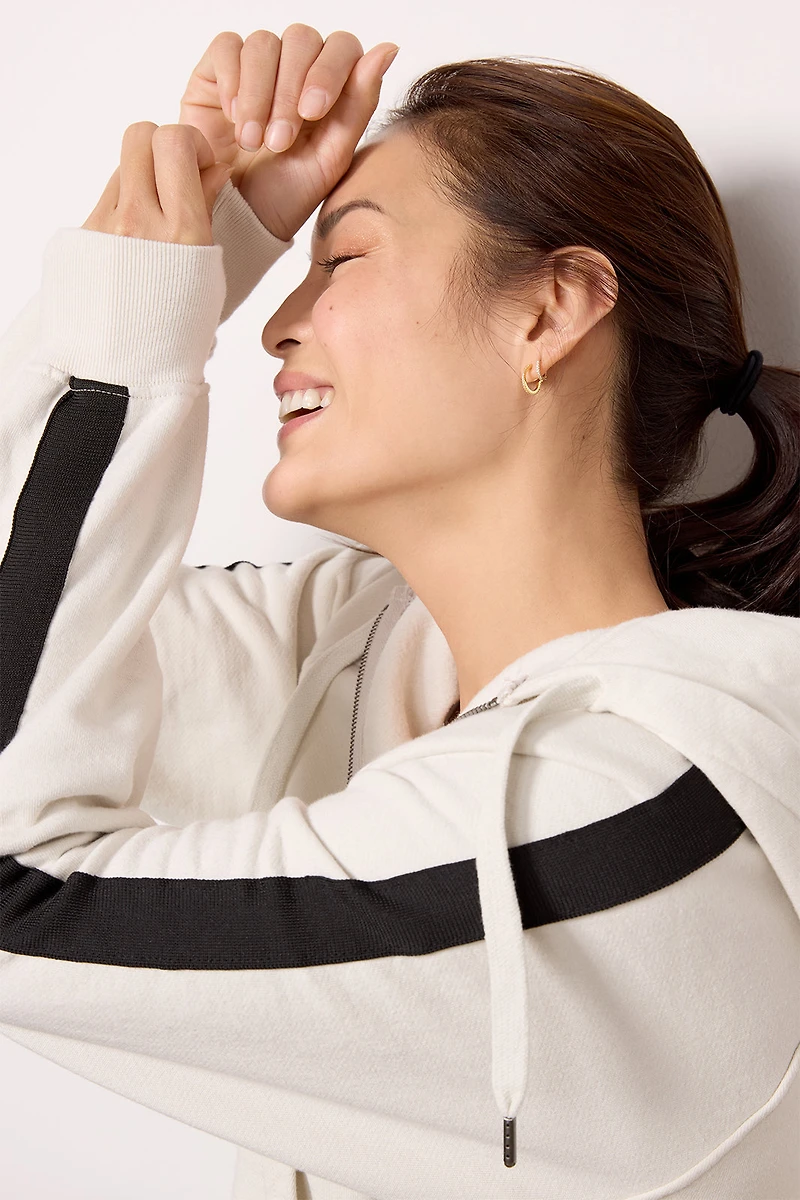 Everyday Stripe Hoodie