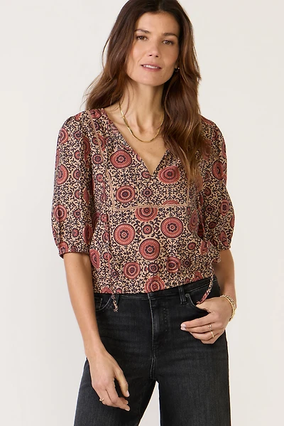 Mckenna Puff Sleeve Blouse