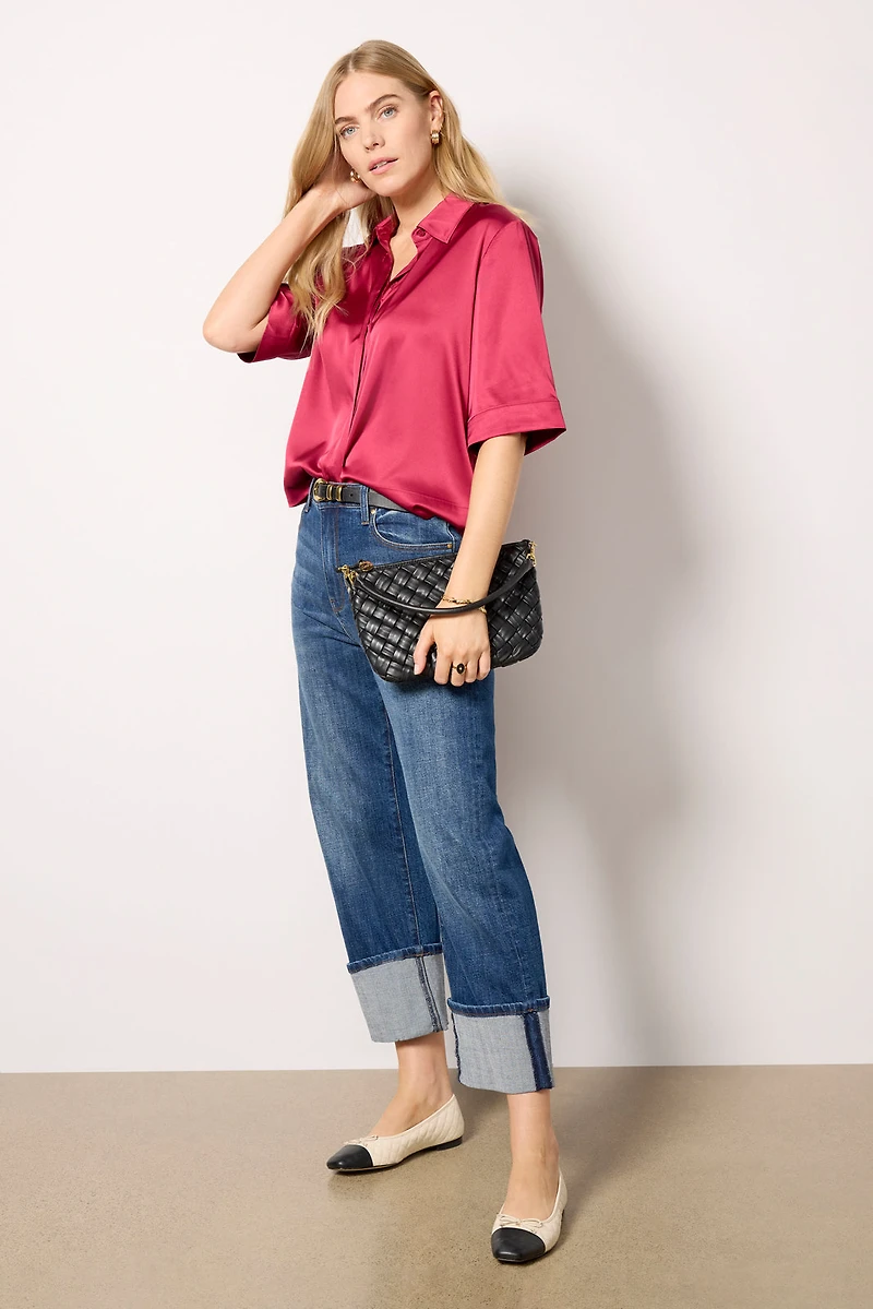 Aly Satin Shirt