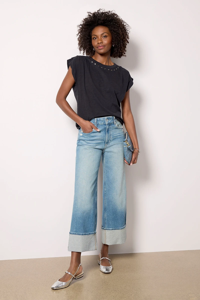 Jaden Stud Muscle Tee