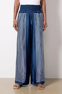 Geo Satin Pant
