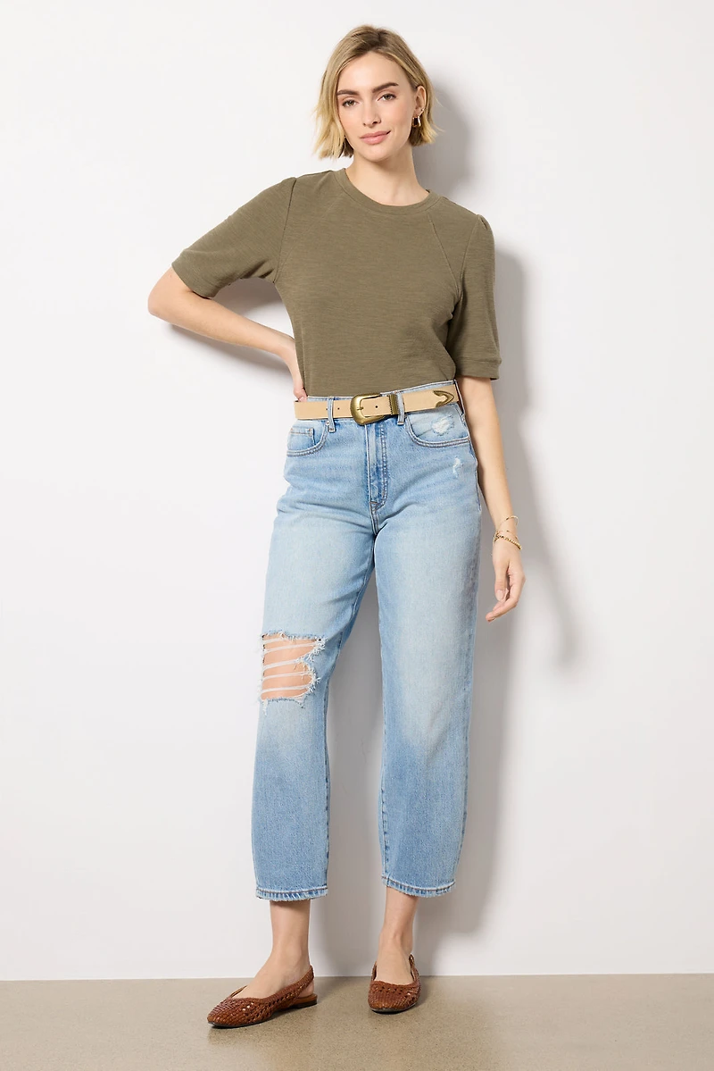 Cleo Puff Sleeve Top