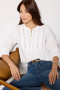 Jacqueline Lace Inset Blouse