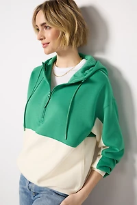 Colorblock Half Zip