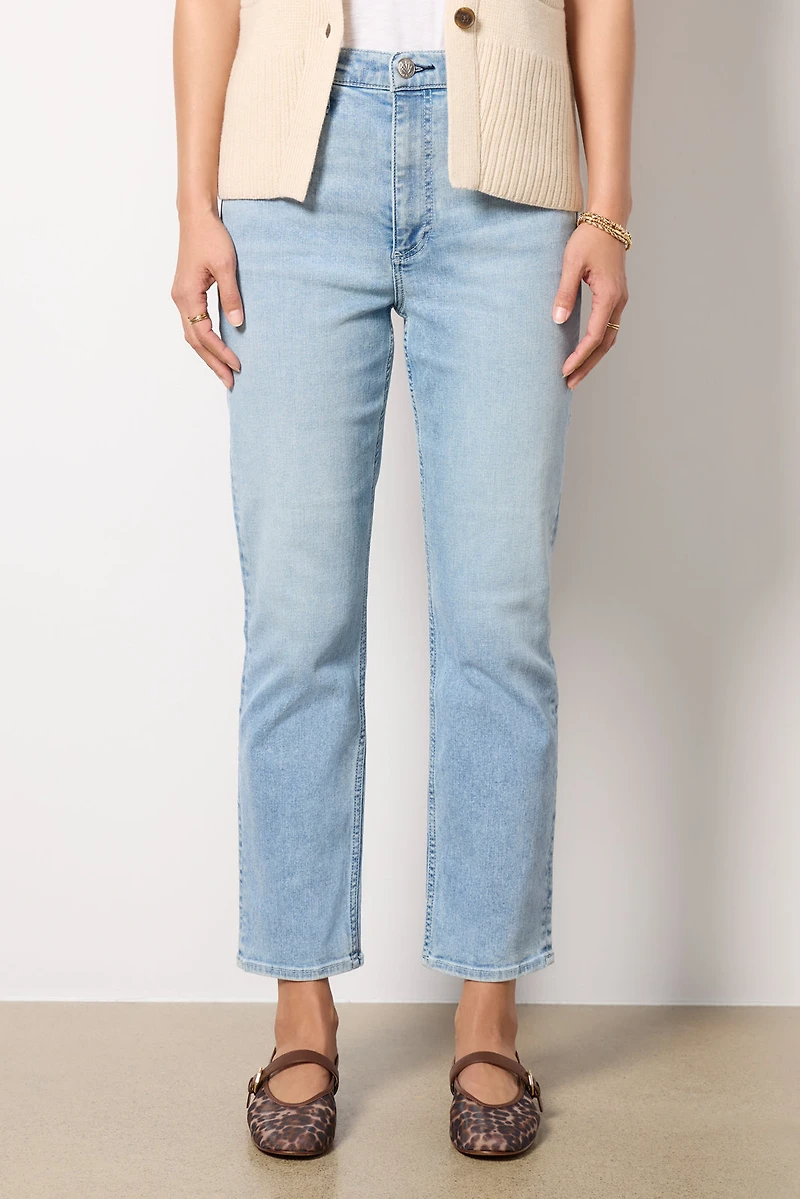 Flexi Wren High-Rise Ankle Slim Straight