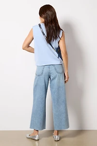 Featherweight Andi High-Rise Ankle Wide Leg
