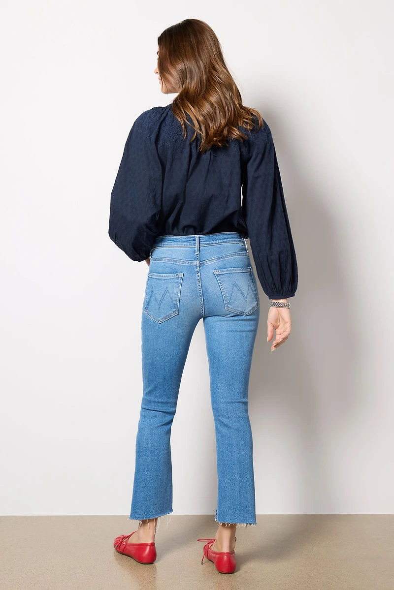 The Insider Crop Step Fray