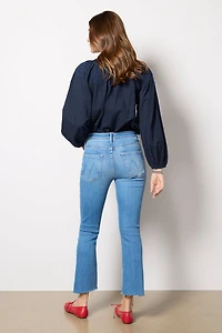 The Insider Crop Step Fray