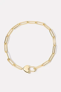 Heart Padlock Bracelet