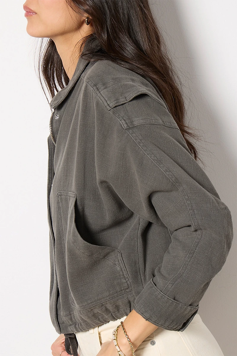 Washed Steel Jacket