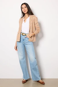 Hayes Stripe Knit Blazer