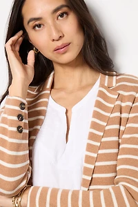 Hayes Stripe Knit Blazer