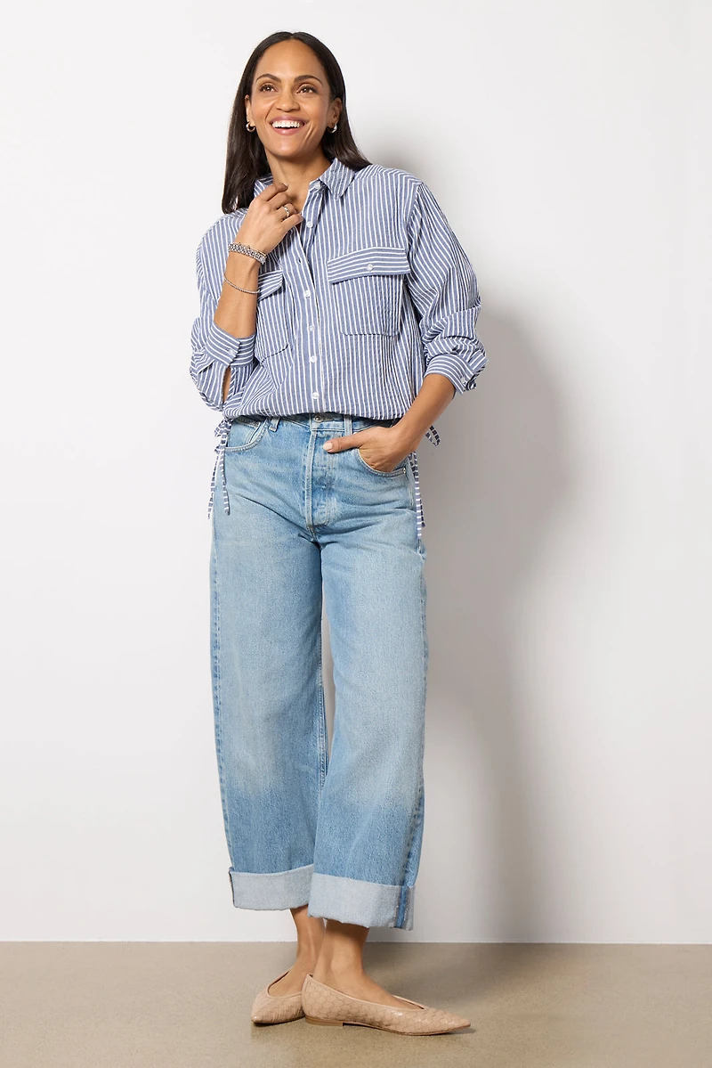 Louise Side Tie Shirt