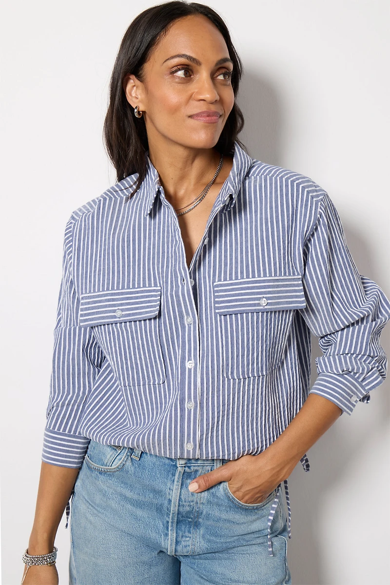 Louise Side Tie Shirt