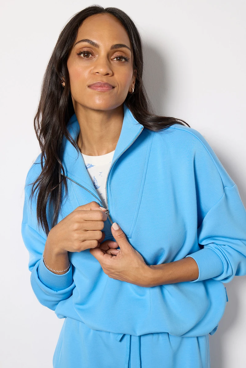 Hawley Half Zip Sweat