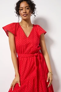 Daisy Eyelet Dress