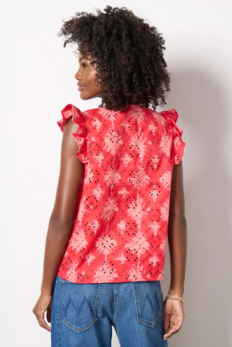 Nadia Flutter Top