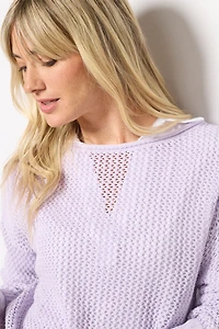 Open Knit Sweater