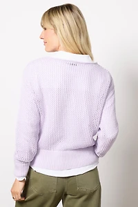Open Knit Sweater