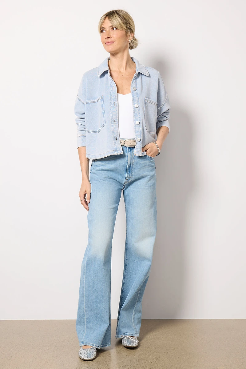 All Day Cropped Knit Jacket