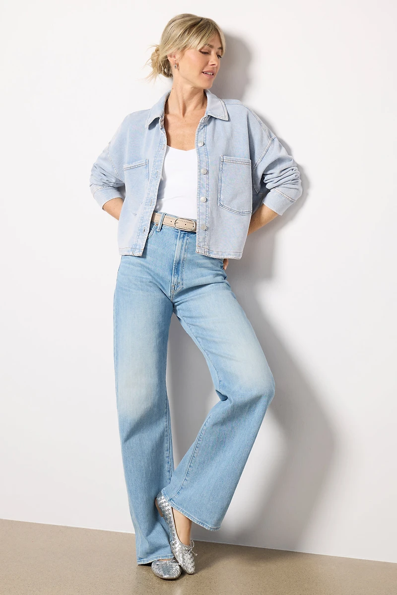 All Day Cropped Knit Jacket