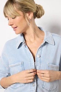 All Day Cropped Knit Jacket