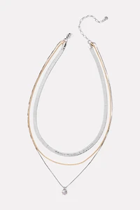 Leilani Two Tone Necklace
