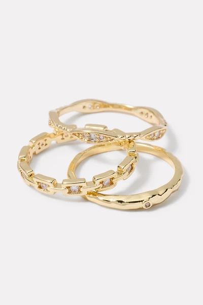 Louisa Delicate Ring Set