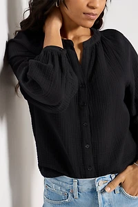 Annie Washed Gauze Top