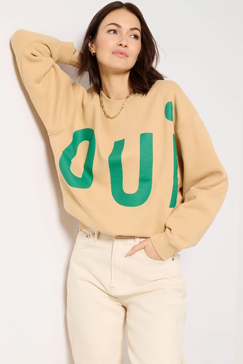 Oui Oversized Sweatshirt