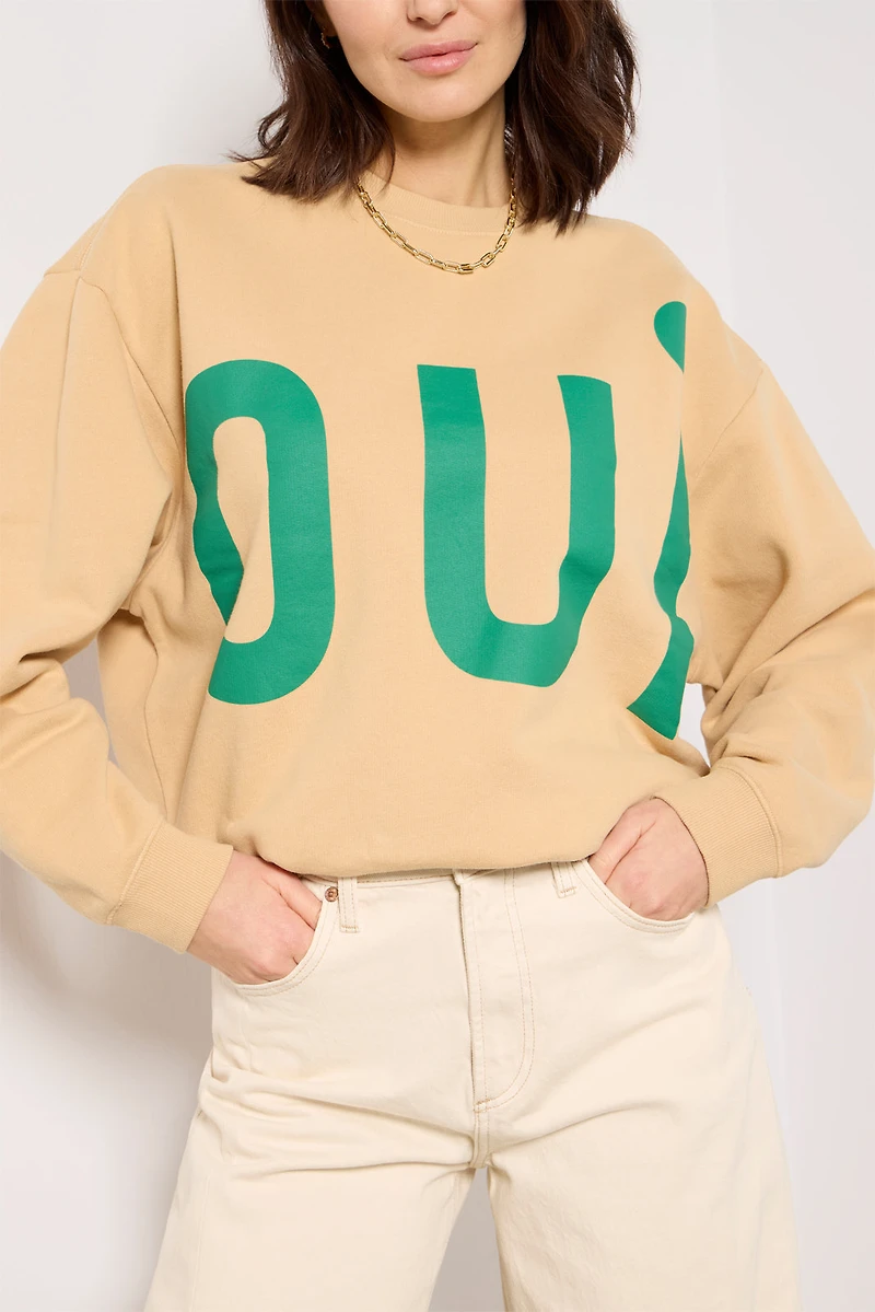 Oui Oversized Sweatshirt