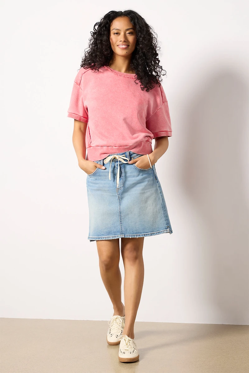 Lizzie Short Sleeve Sweatshirt