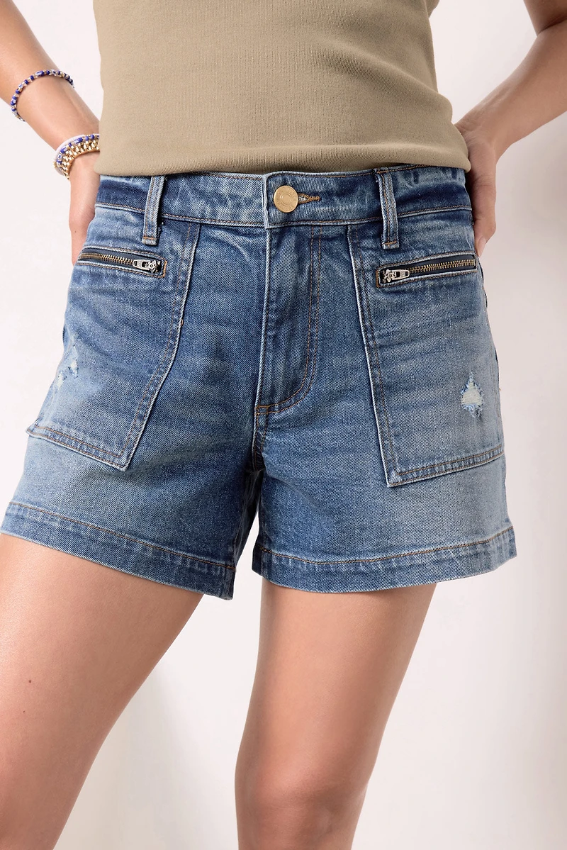 Jane Short w Zip Pocket