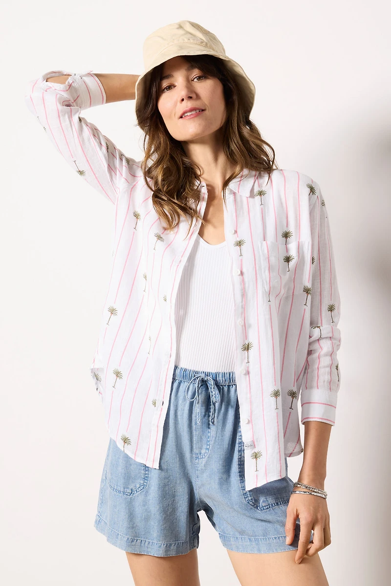 Charli Button Down