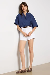 Relaxed Short Sleeve Popover