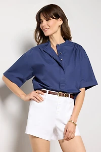 Relaxed Short Sleeve Popover