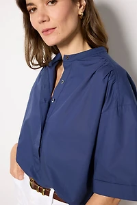 Relaxed Short Sleeve Popover