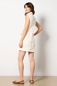 Sleeveless Denim Dress