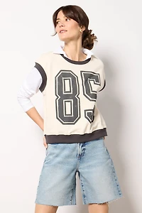 Varsity Muscle Top