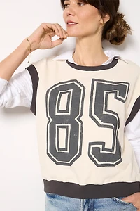 Varsity Muscle Top