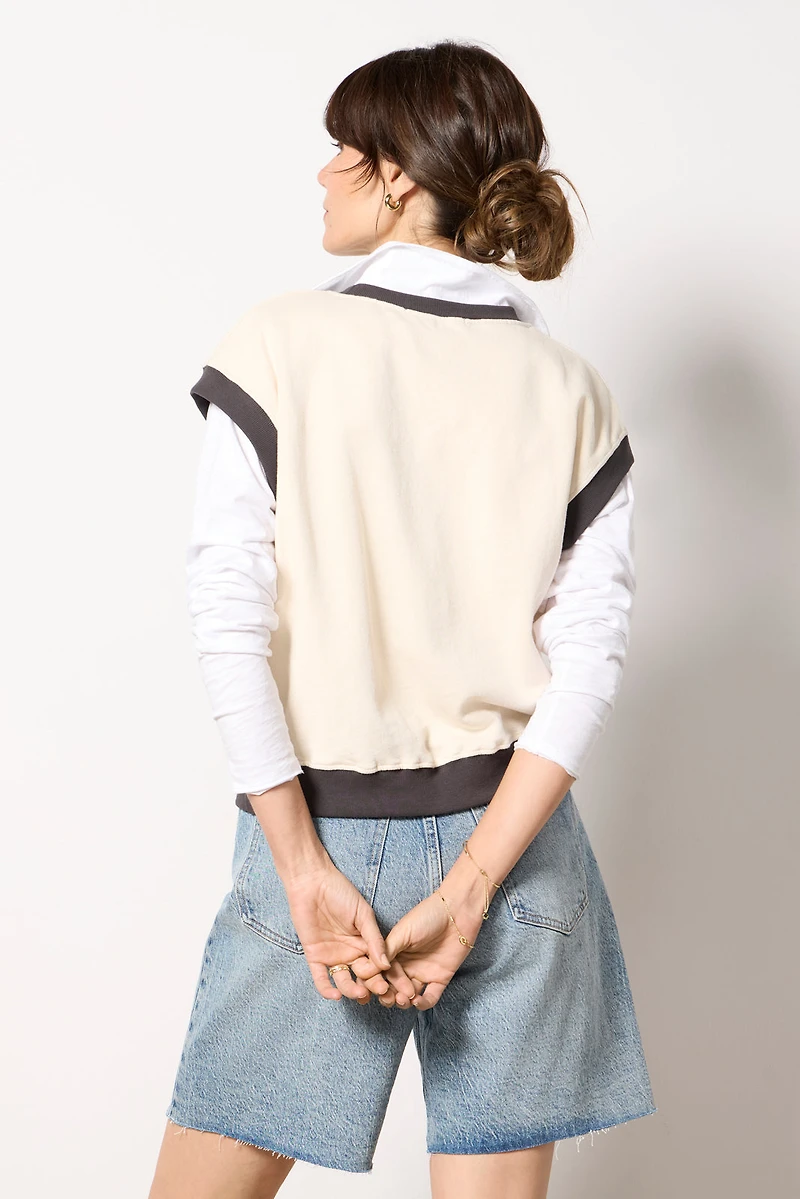 Varsity Muscle Top