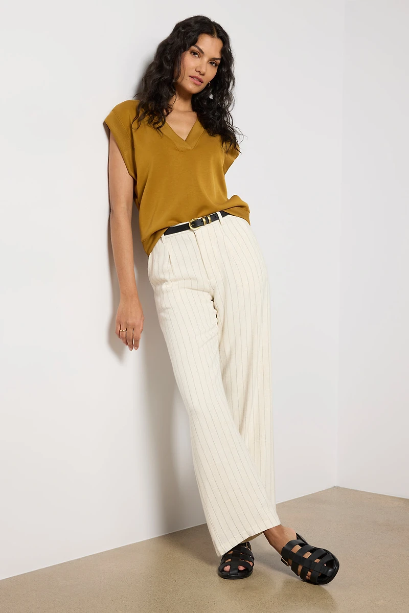 Bennett Pinstripe Pant