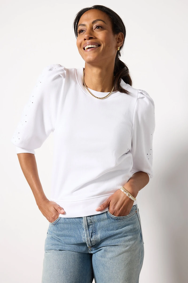 Rory Embroidered Sweatshirt