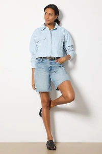Cropped Nantucket Shirt
