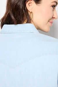 The Super Exes Crop Step Fray